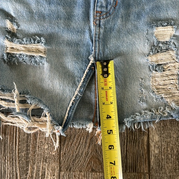 WE THE FREE BEAUTIFUL JEAN SKIRT, SIZE 24 - Picture 11 of 11